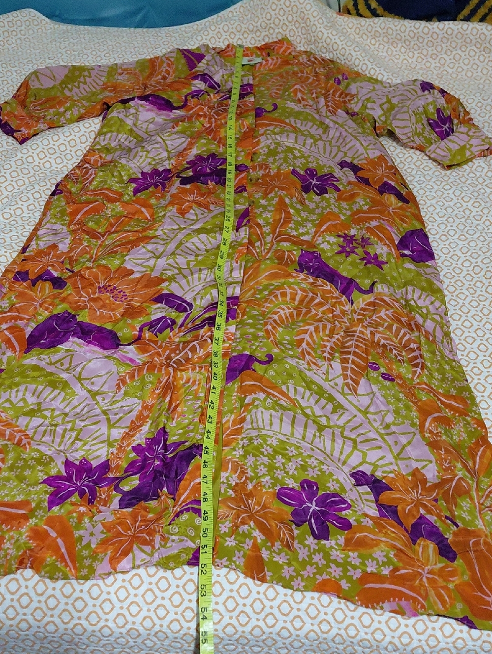 FARM Rio Floral Maxi Dress in Pink, Orange & Purple #(C3) - Picture 13 of 13